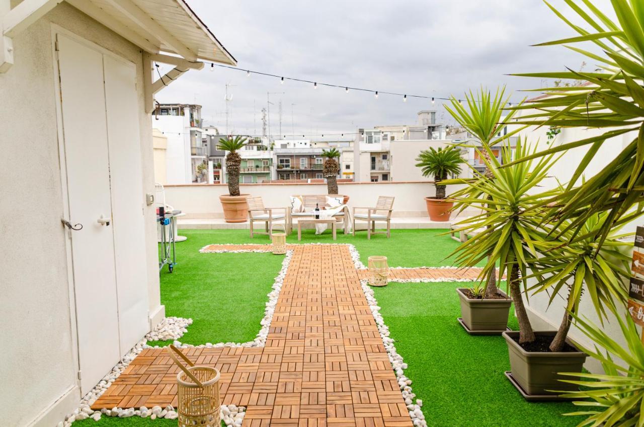 Apulialux Private 100Mq Rooftop Oasis W Jacuzzi Apartment Bari Ngoại thất bức ảnh
